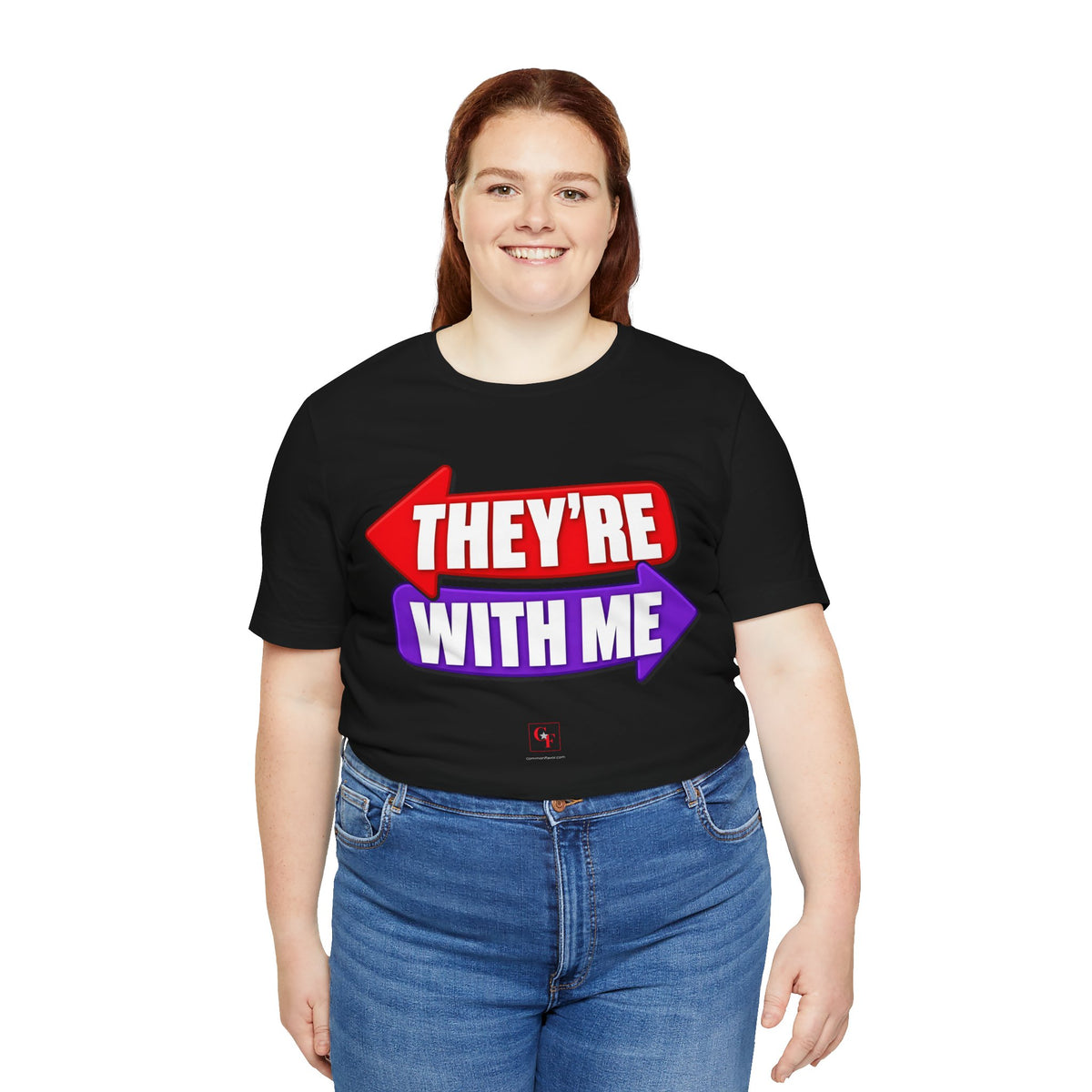 They're With Me Tee