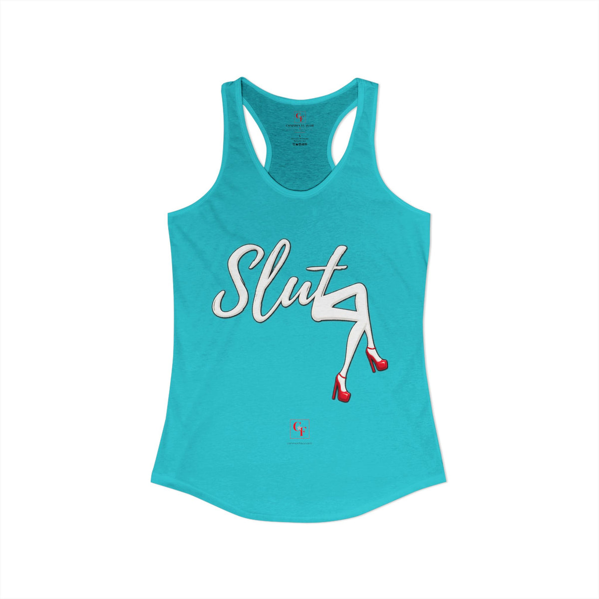 Slut Legs Racerback Tank