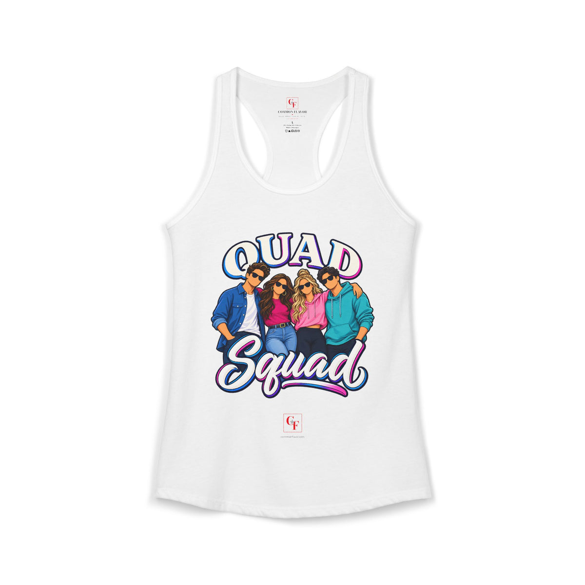 Quad Squad Racerback Tank
