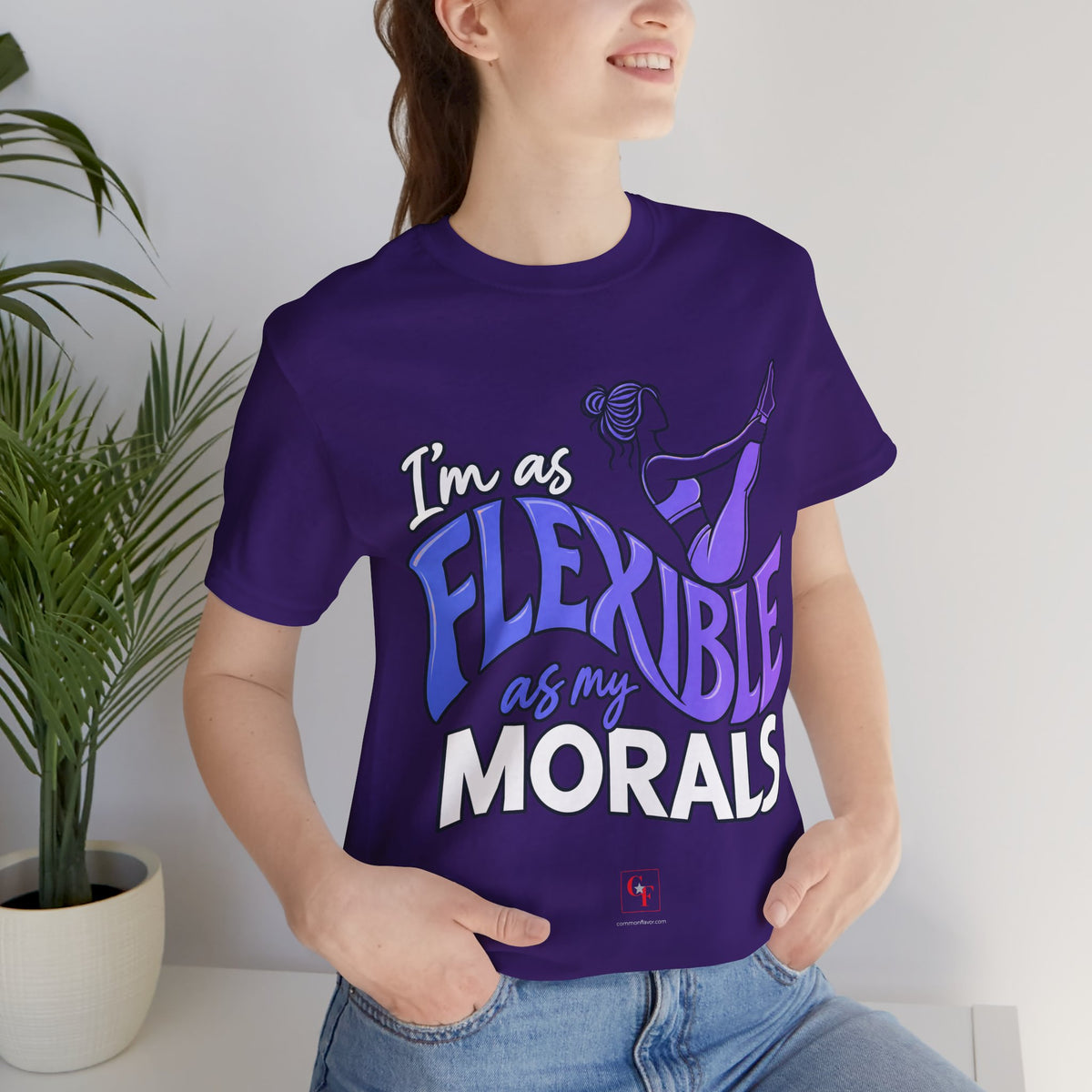 Flexible As My Morals Tee
