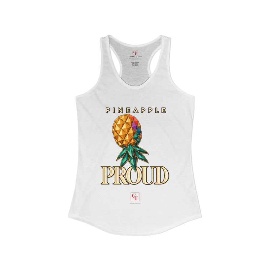 Pineapple Proud Racerback Tank