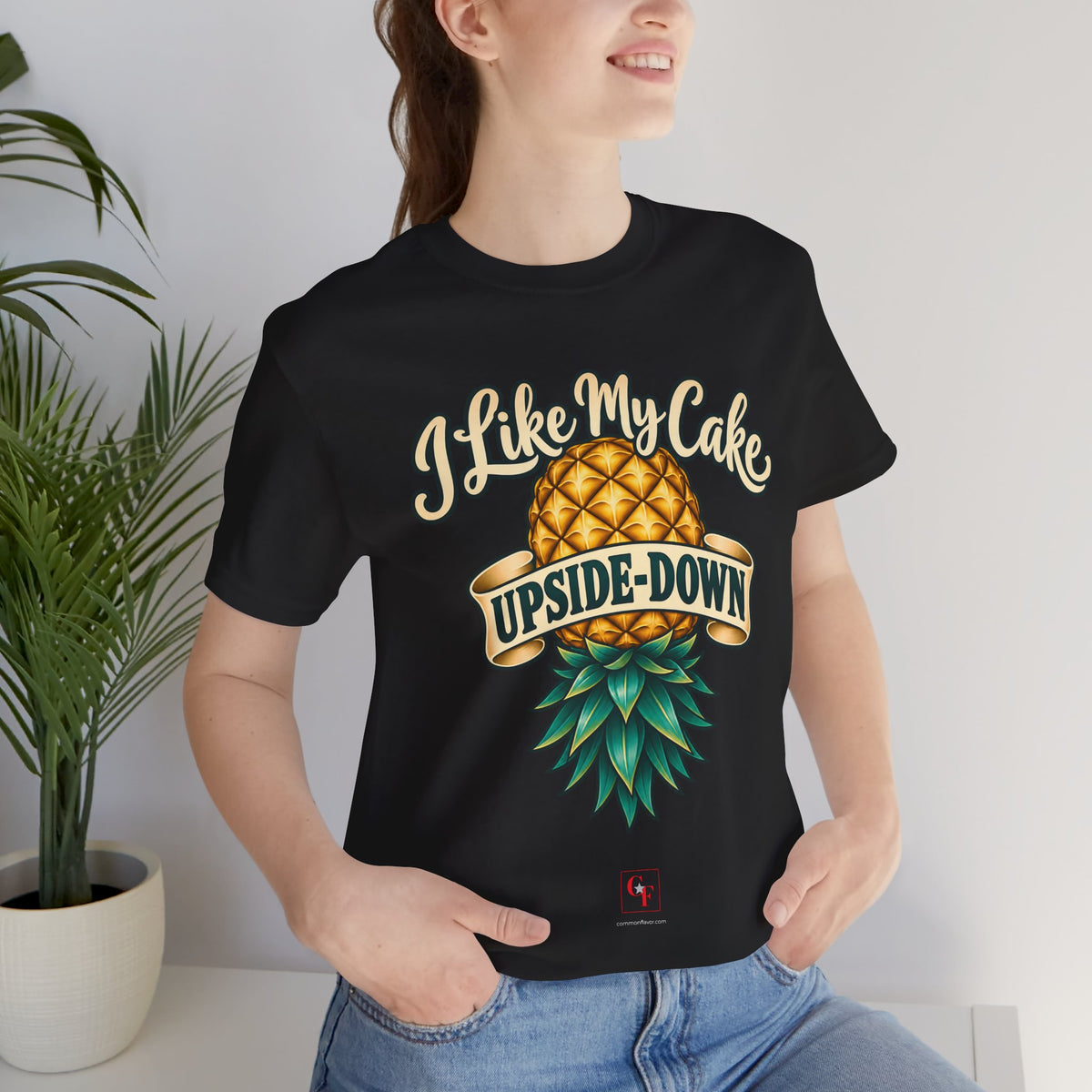 I Like My Cake Upside-Down Tee