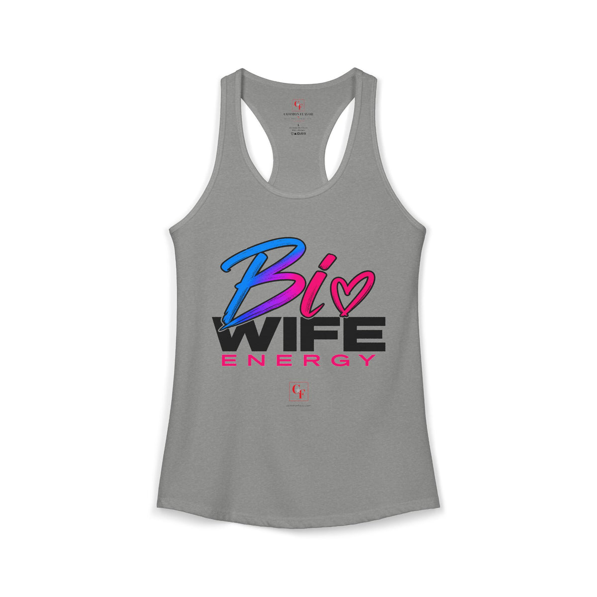 Bi Wife Energy Racerback Tank