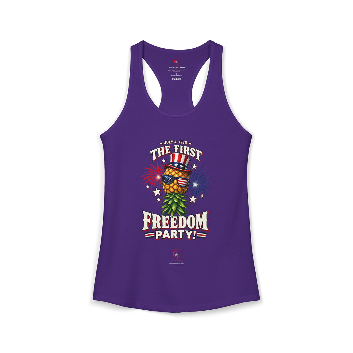 First Freedom Party Racerback Tank