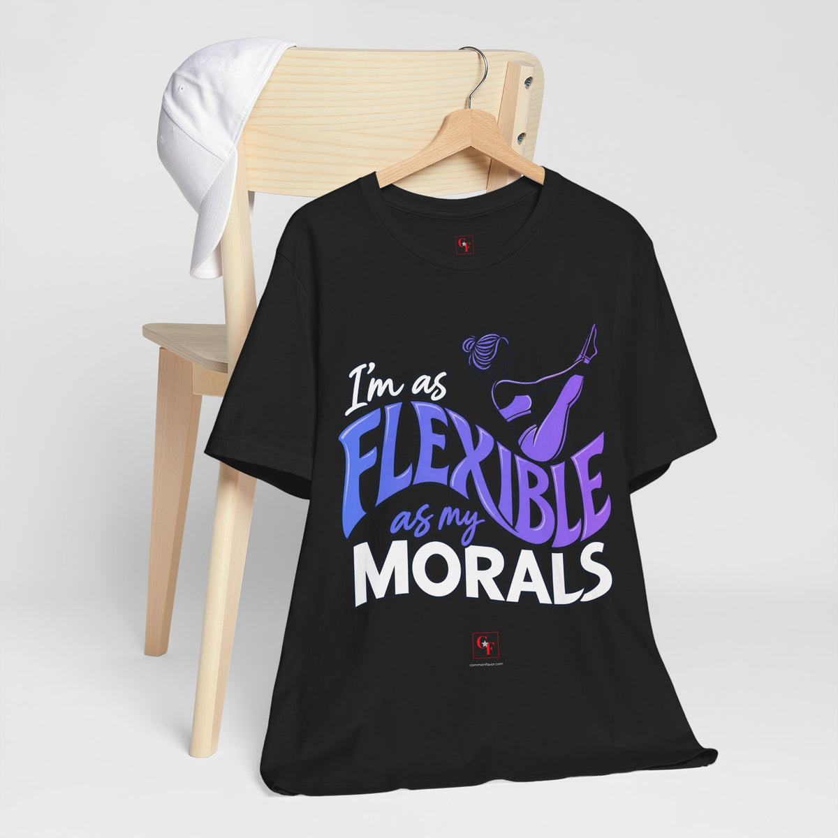 Flexible As My Morals Tee