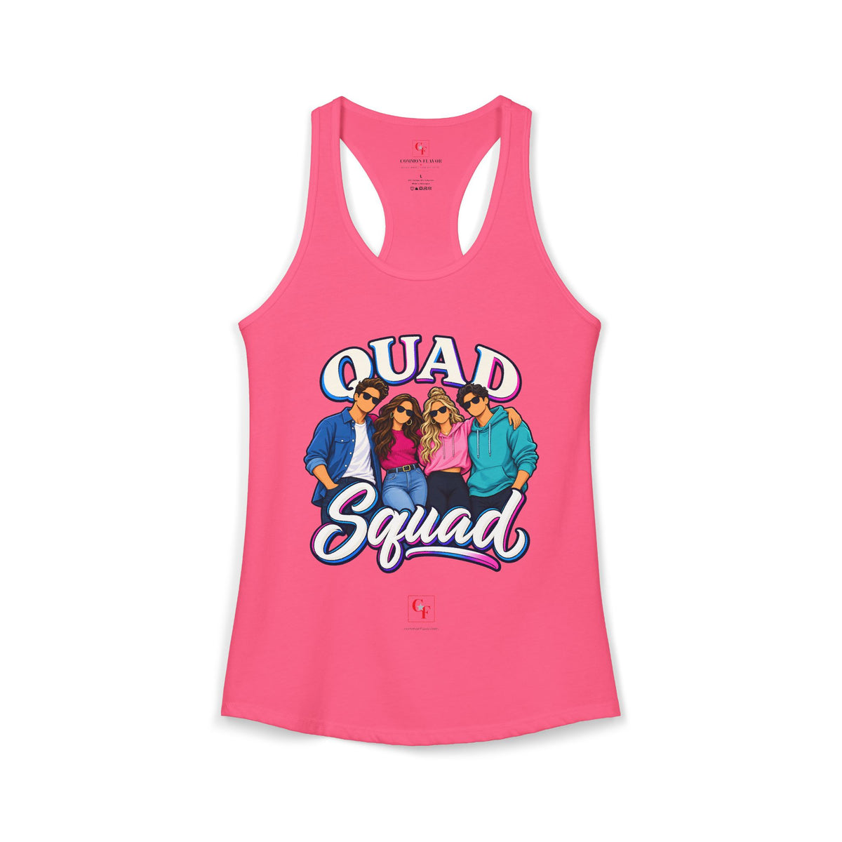 Quad Squad Racerback Tank