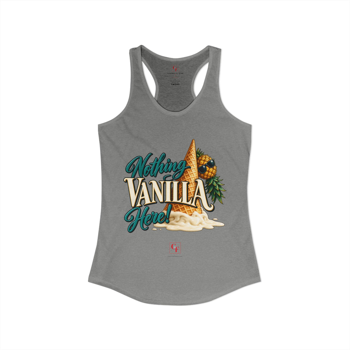 Nothing Vanilla Here Racerback Tank