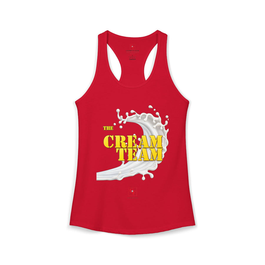 Cream Team Original Refresh Racerback Tank