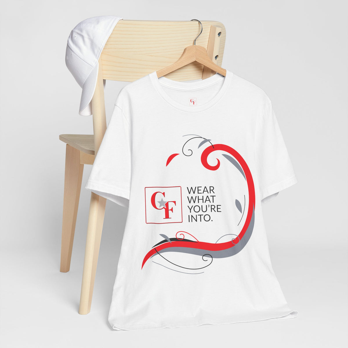 CF Originals "Wear What You're Into" Side Sweep Tee