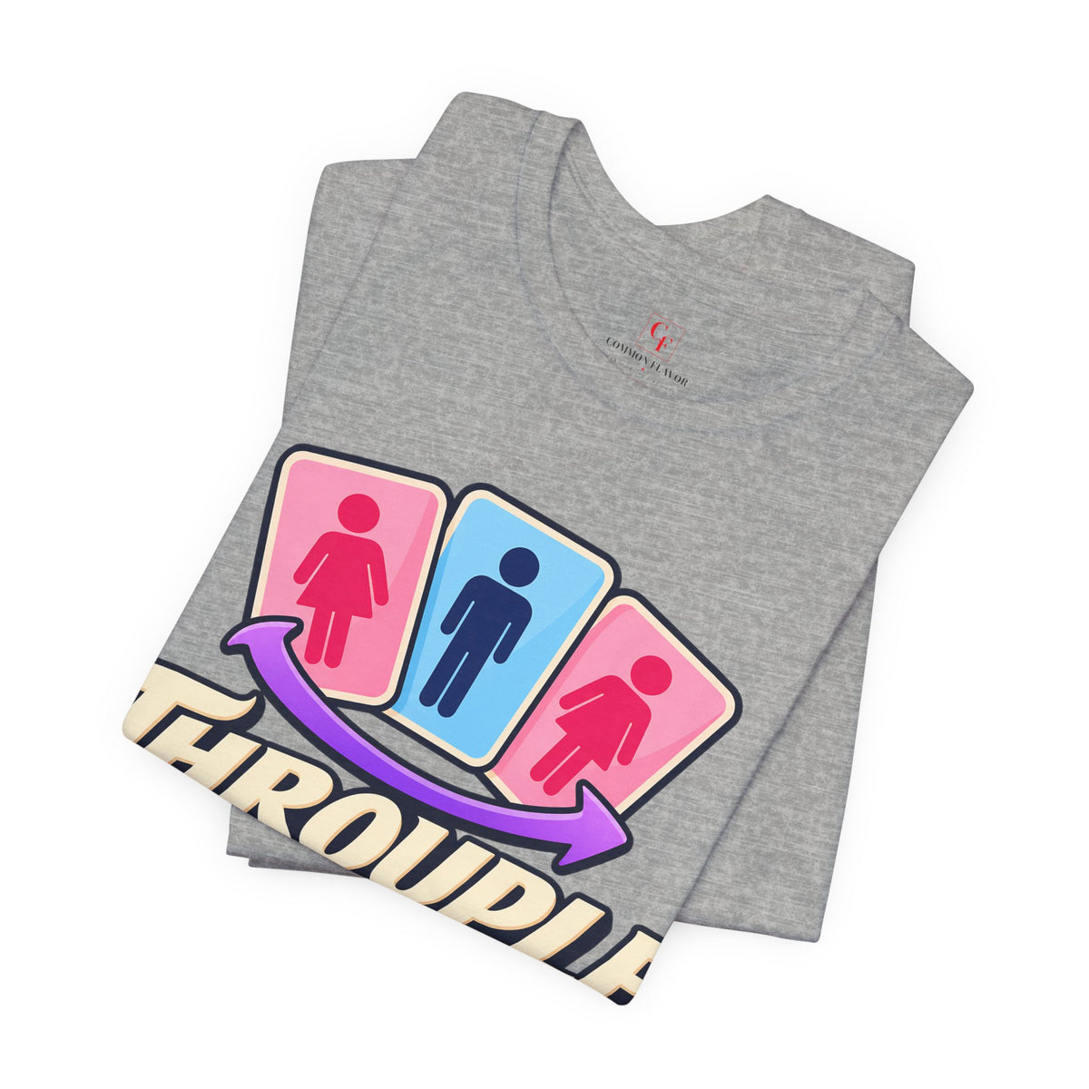Throuple Shuffle Tee
