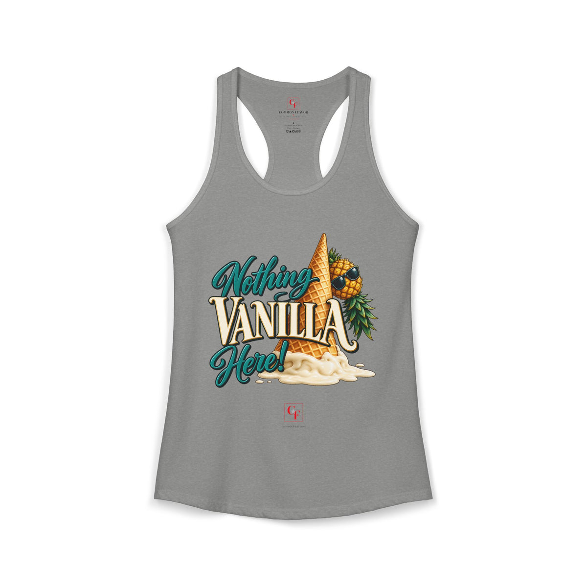 Nothing Vanilla Here Racerback Tank