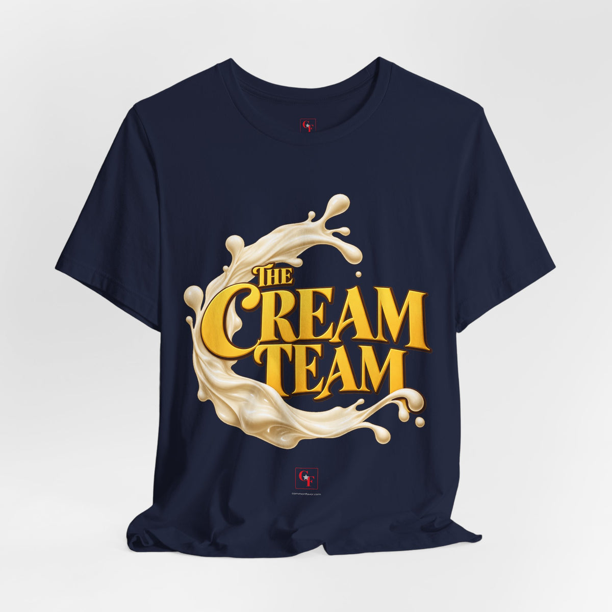 Cream Team Splash Tee