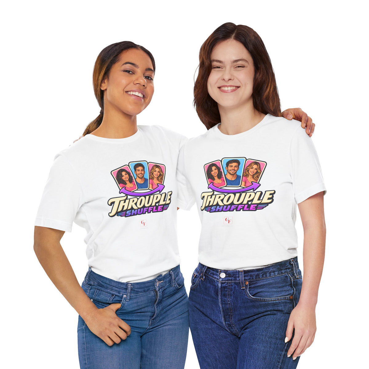Throuple Shuffle Variation Tee