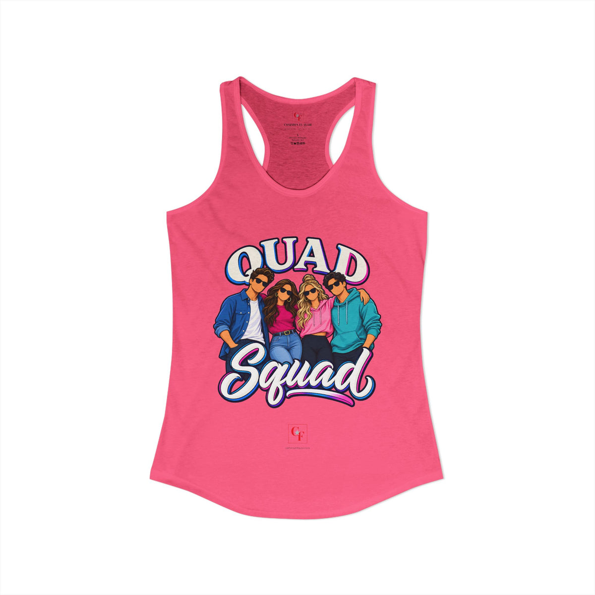 Quad Squad Racerback Tank