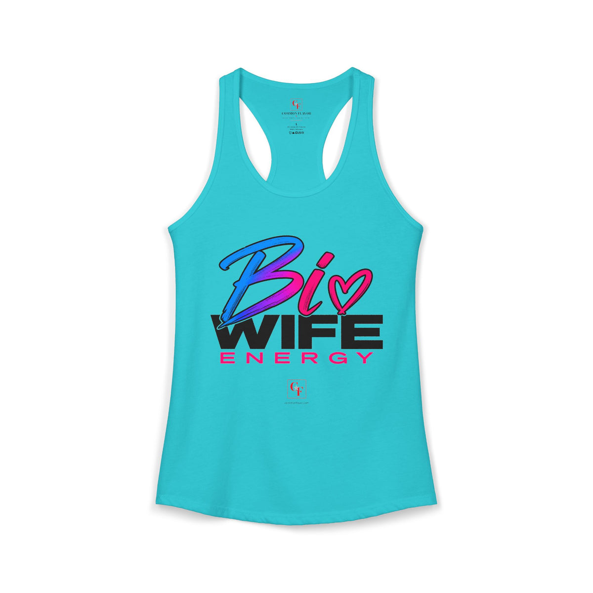 Bi Wife Energy Racerback Tank