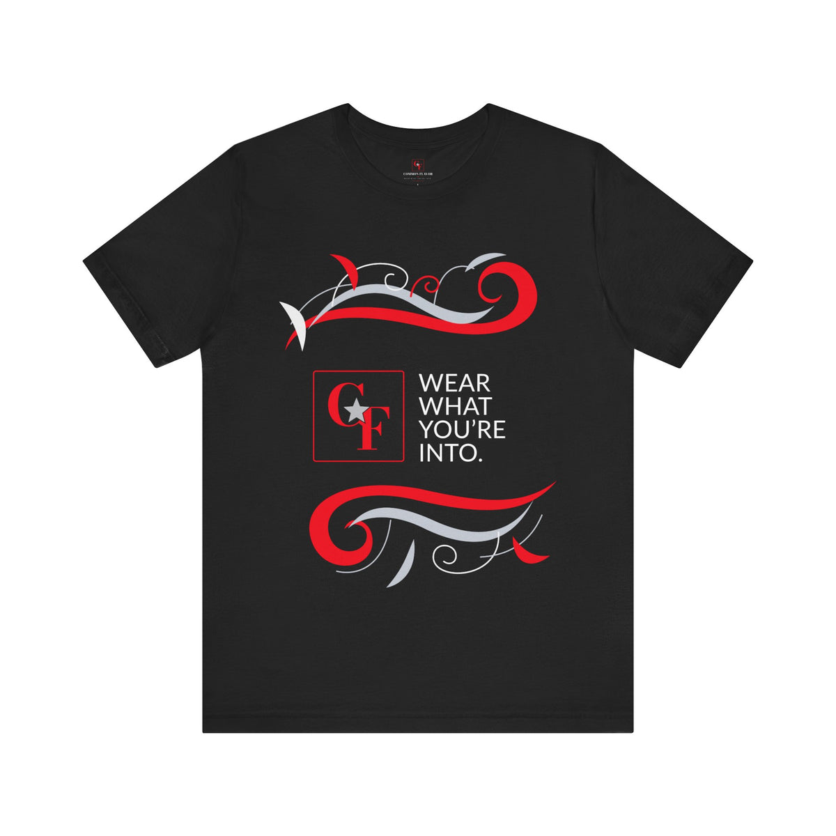 CF Originals "Wear What You're Into" Flowing Twist Tee