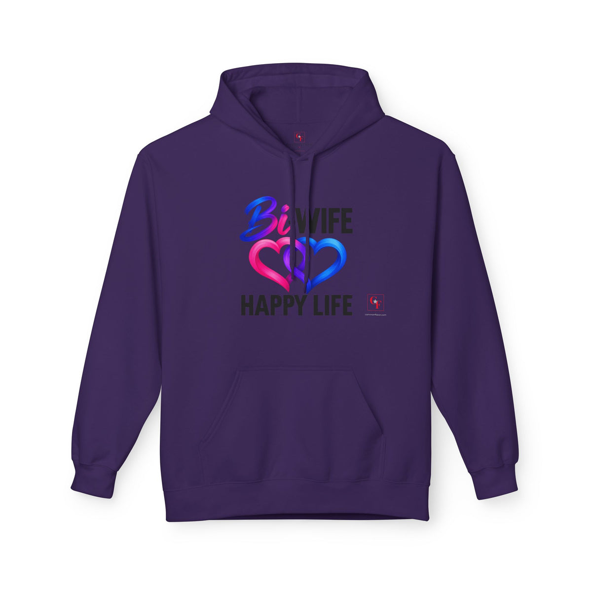 Bi Wife Happy Life Hoodie