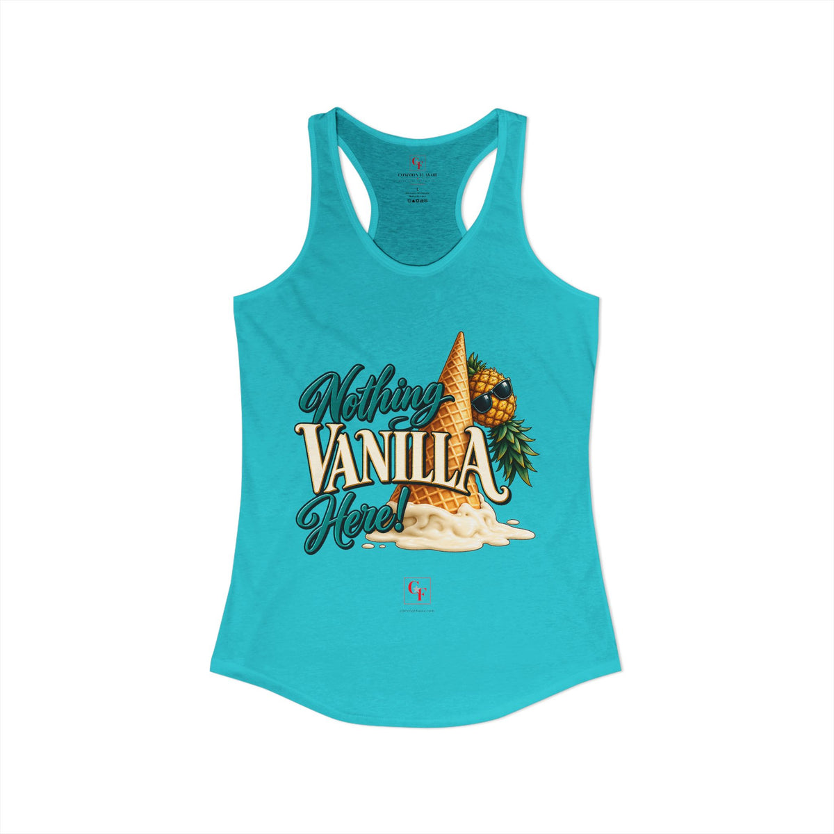 Nothing Vanilla Here Racerback Tank