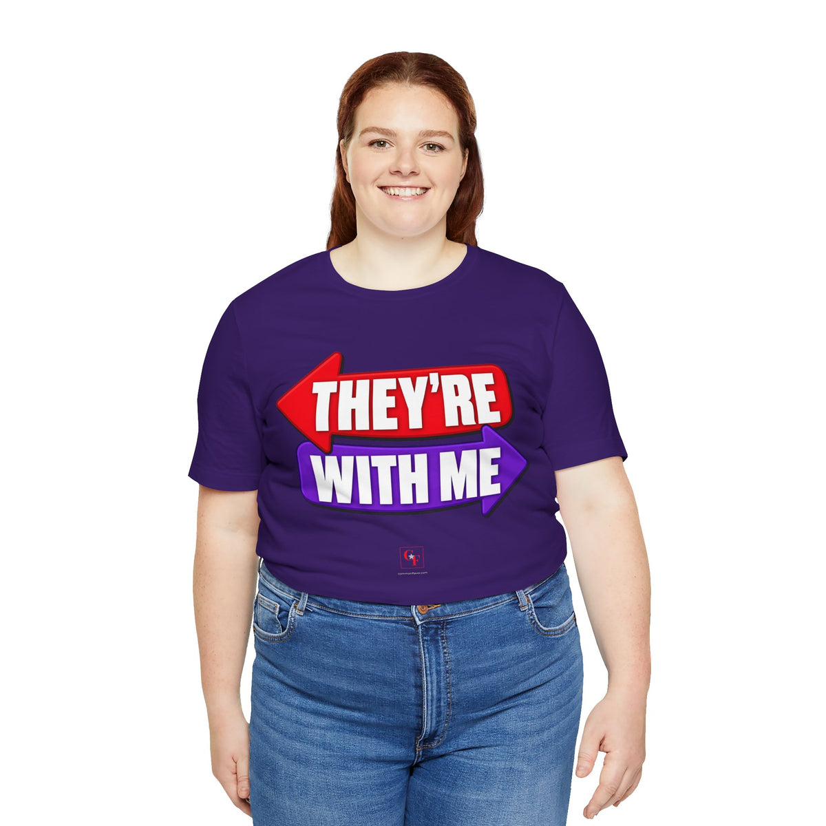 They're With Me Tee