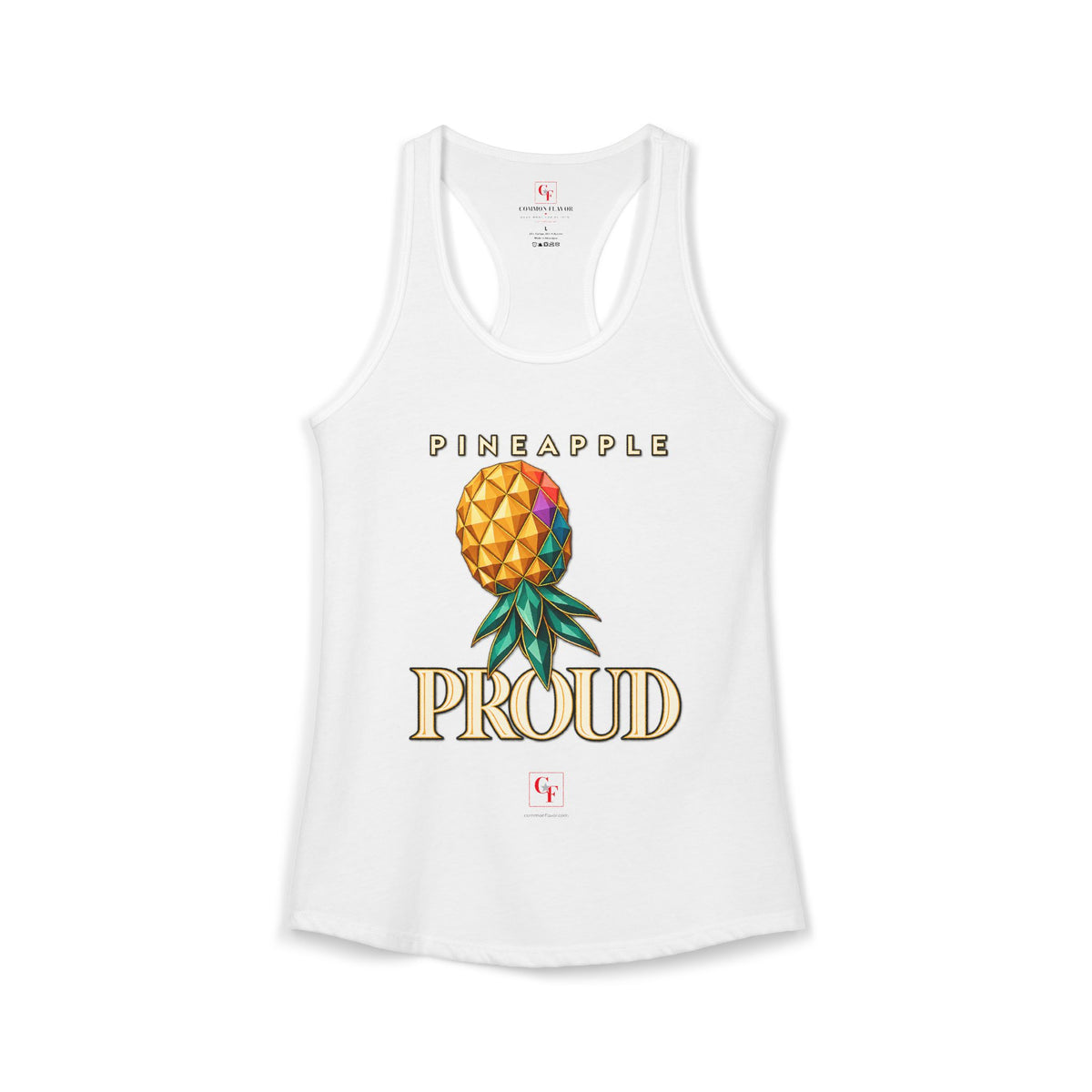 Pineapple Proud Racerback Tank