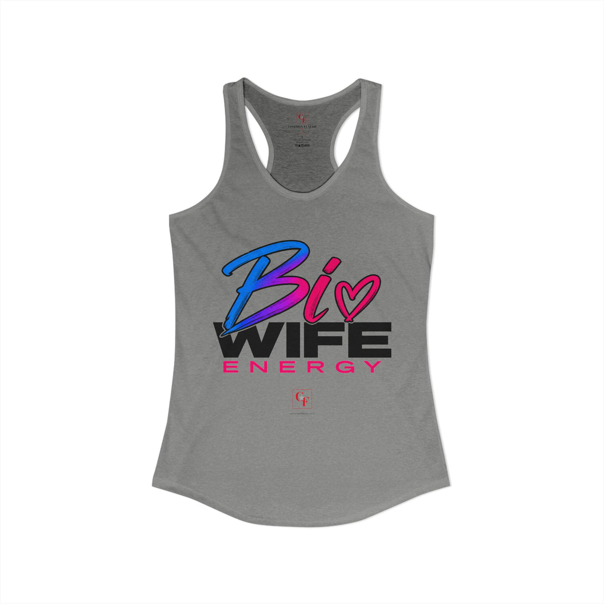 Bi Wife Energy Racerback Tank