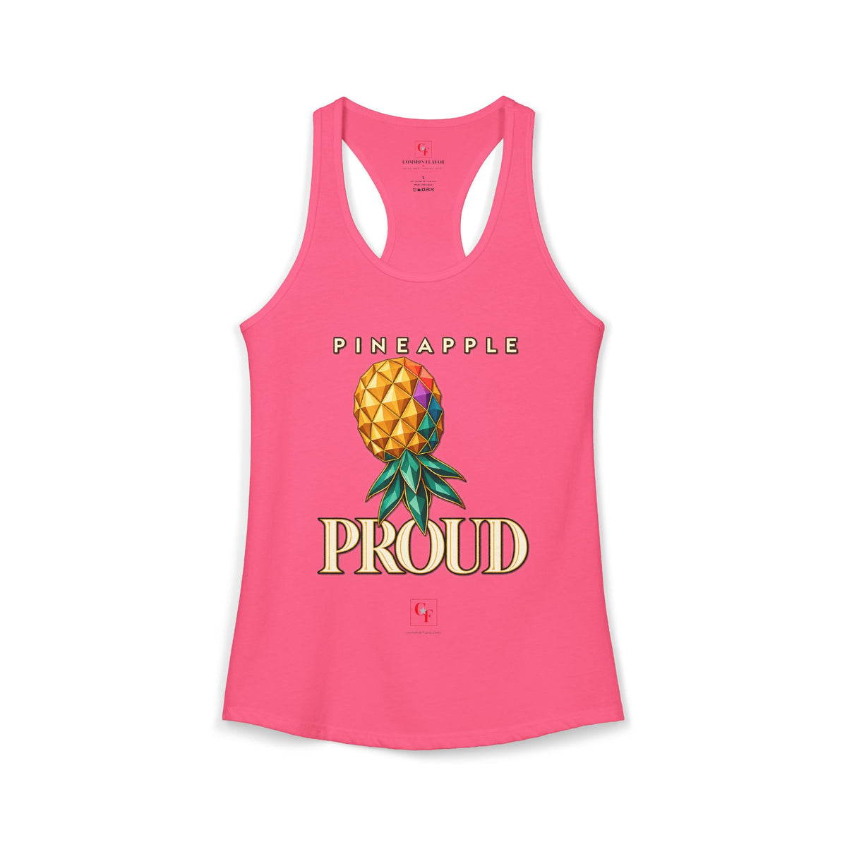 Pineapple Proud Racerback Tank
