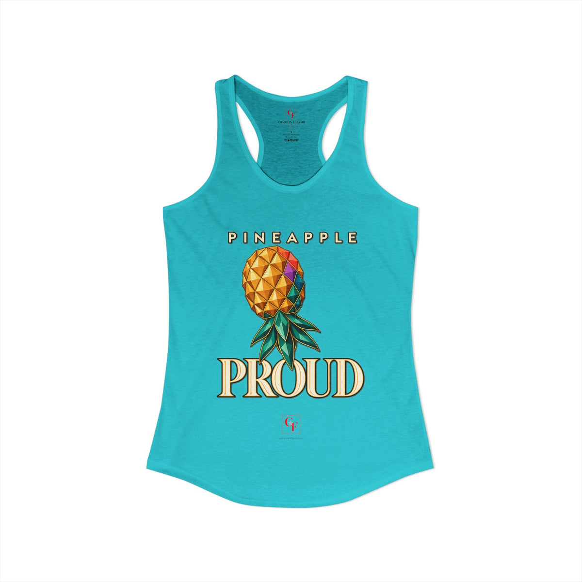Pineapple Proud Racerback Tank