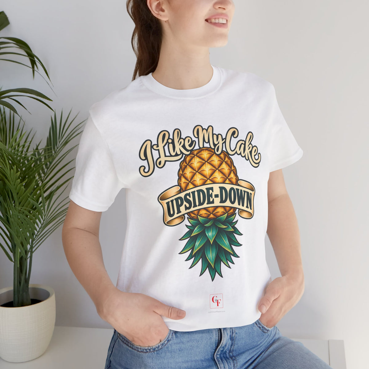 I Like My Cake Upside-Down Tee