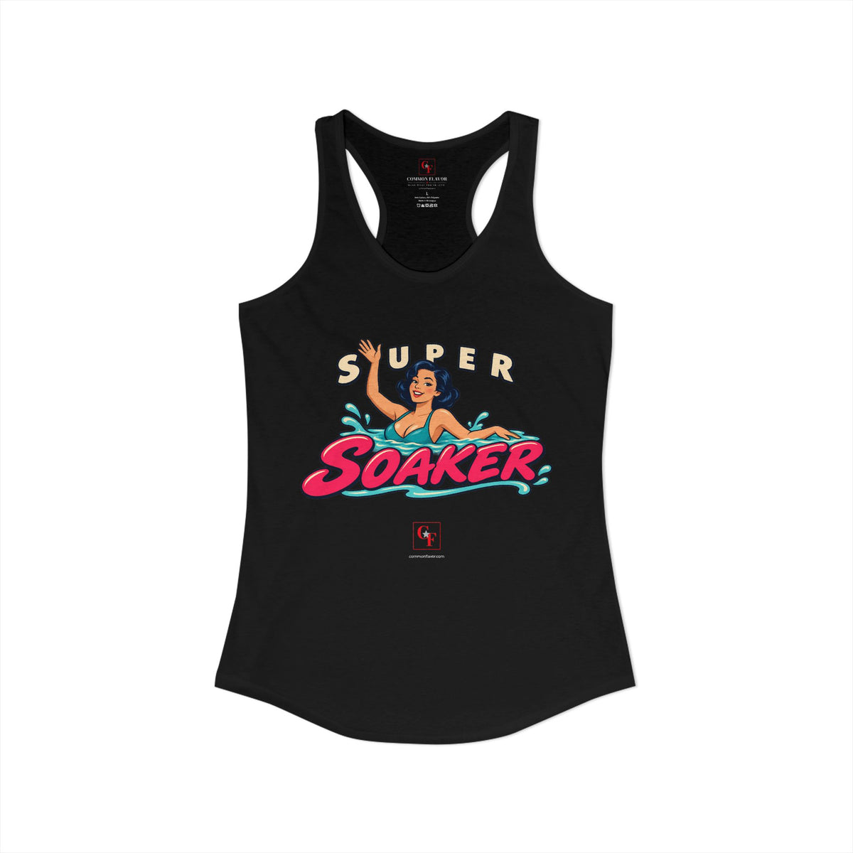 Super Soaker Female Variation Racerback Tank