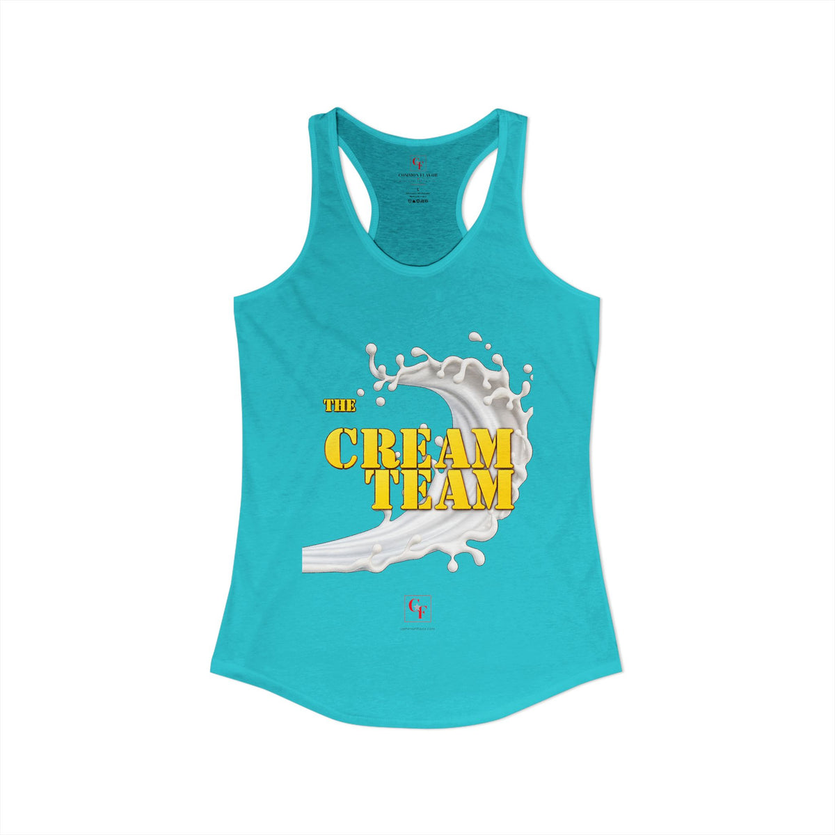 Cream Team Original Refresh Racerback Tank
