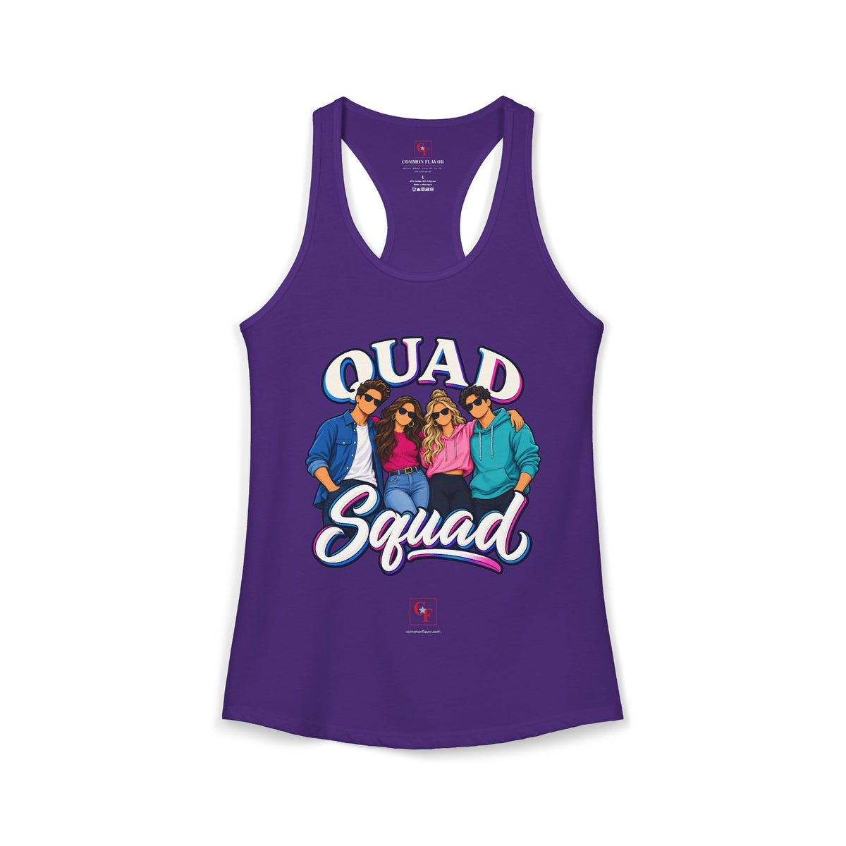 Quad Squad Racerback Tank