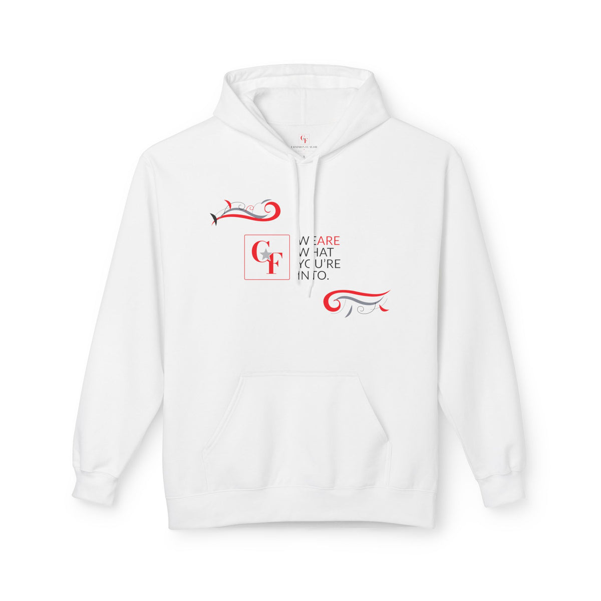 CF Originals "We Are What You're Into" Flowing Twist Hoodie