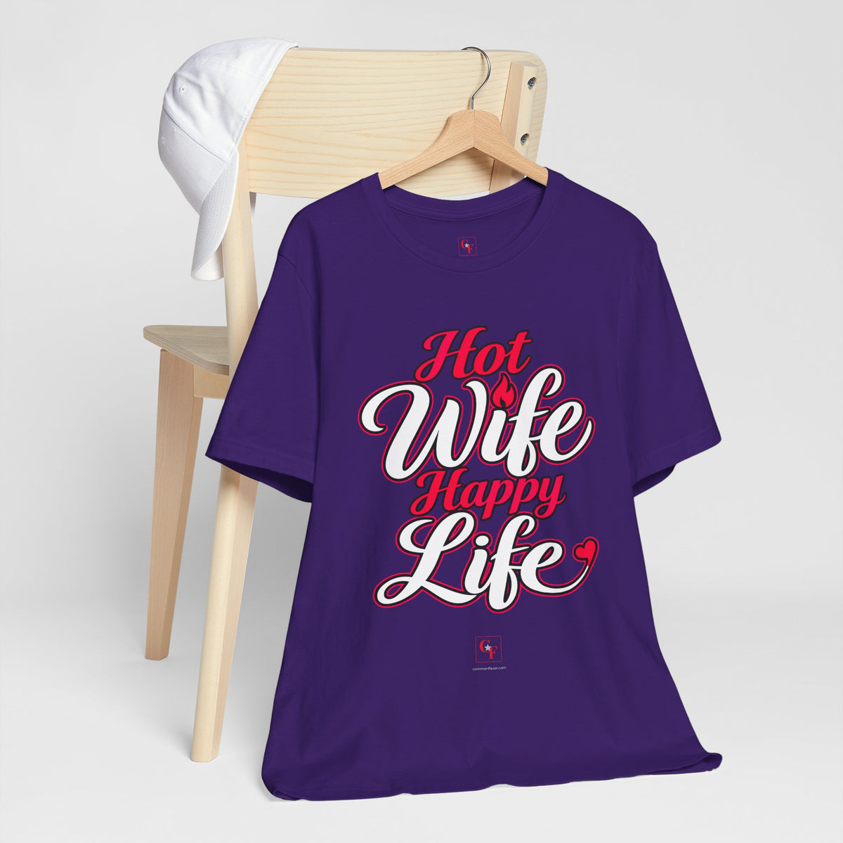 Hot Wife Happy Life Tee