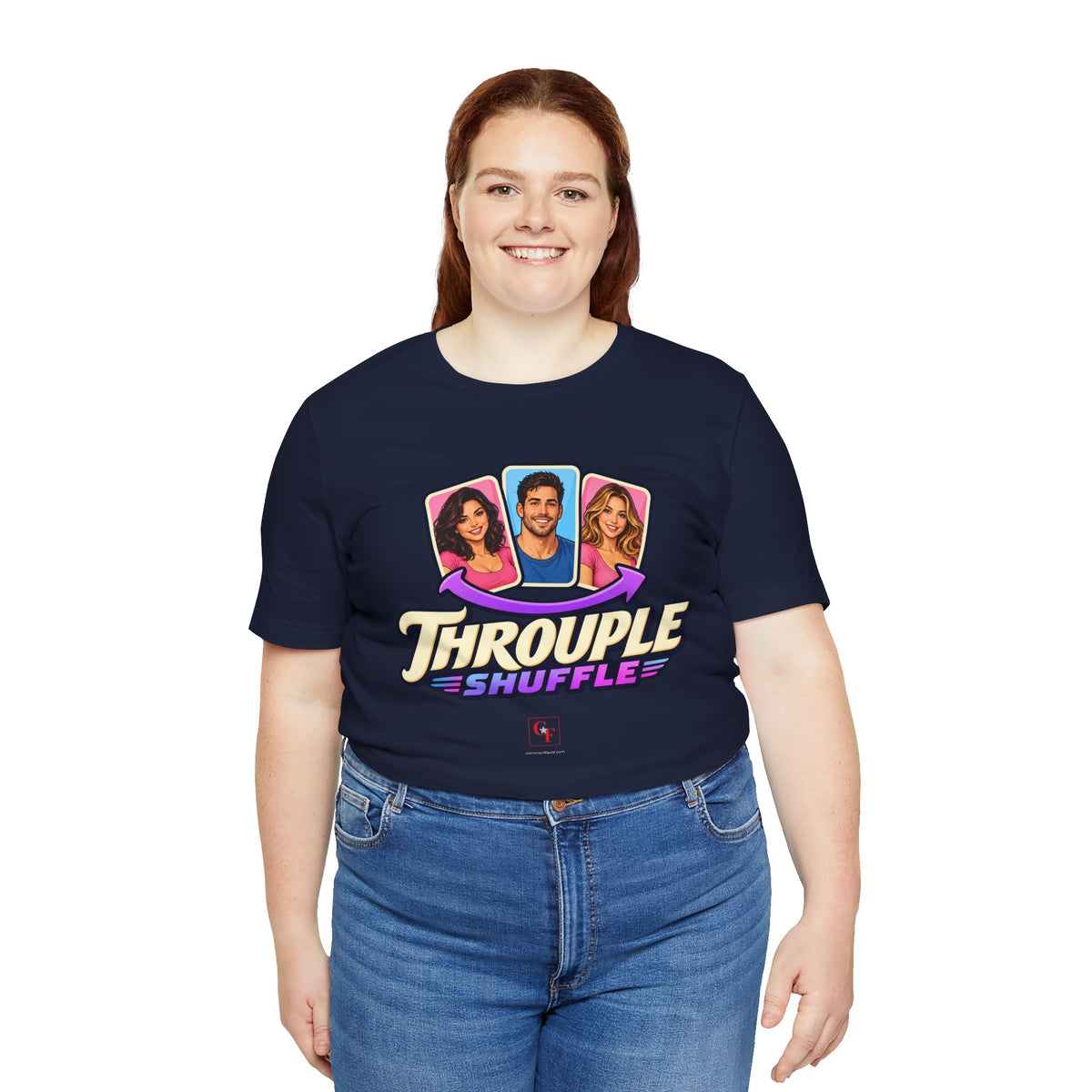 Throuple Shuffle Variation Tee