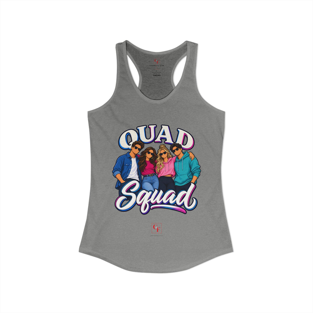 Quad Squad Racerback Tank