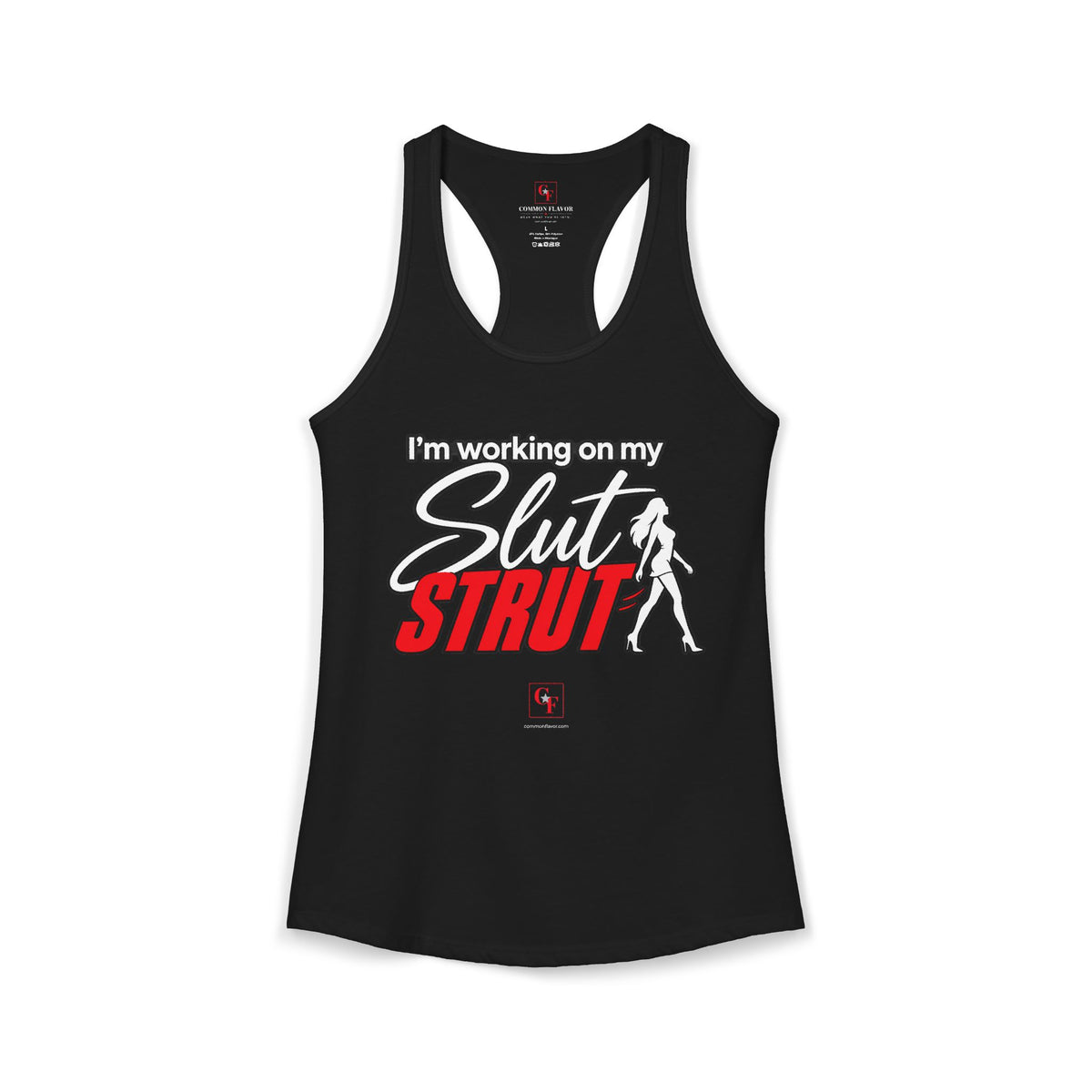 Slut Strut Variation Racerback Tank
