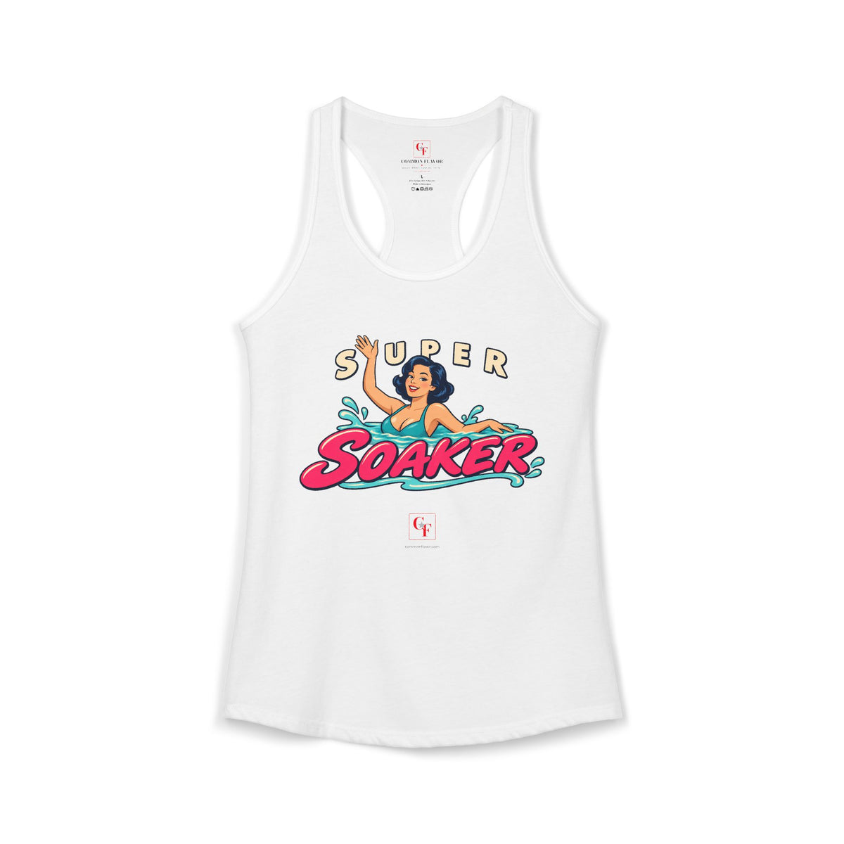 Super Soaker Female Variation Racerback Tank