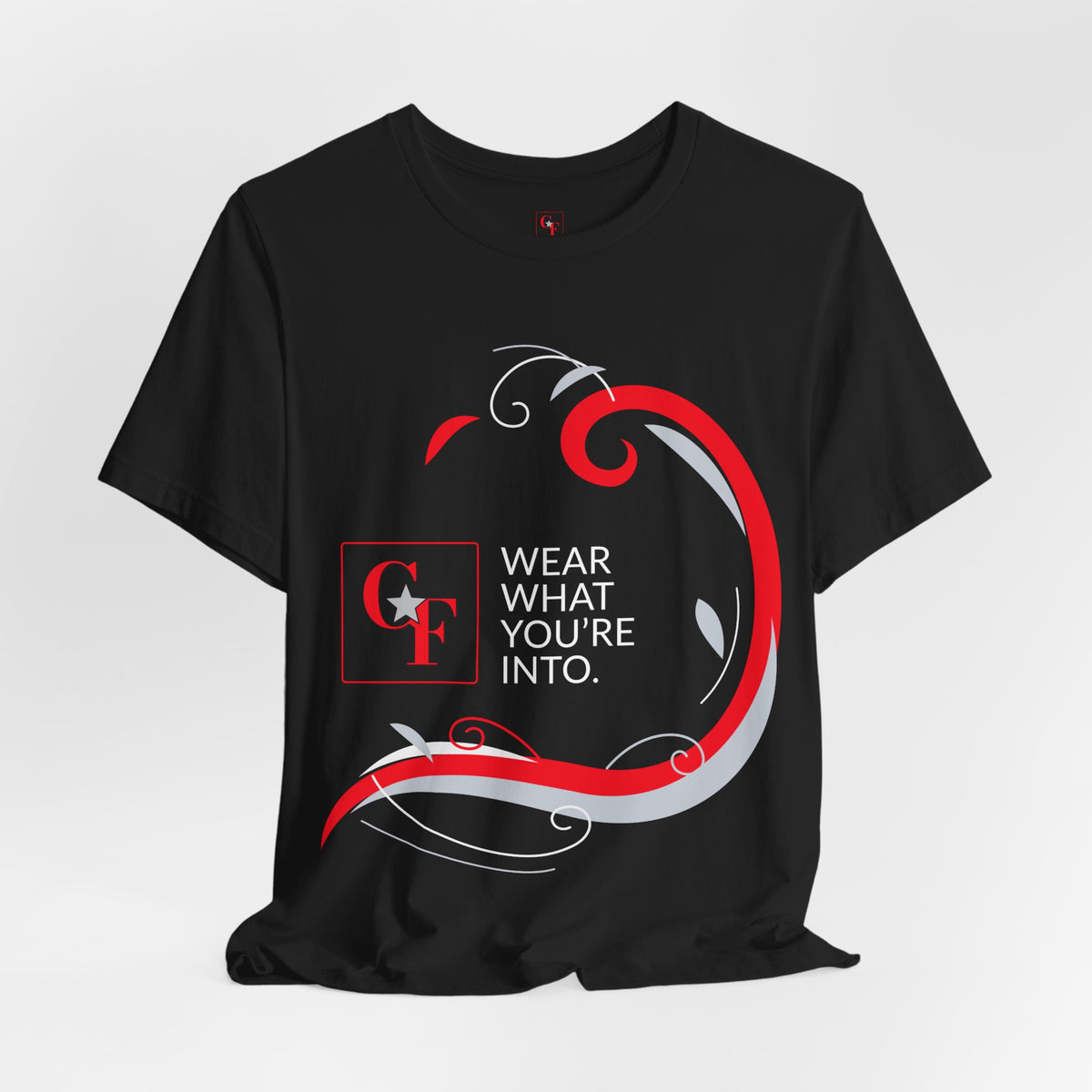 CF Originals "Wear What You're Into" Side Sweep Tee