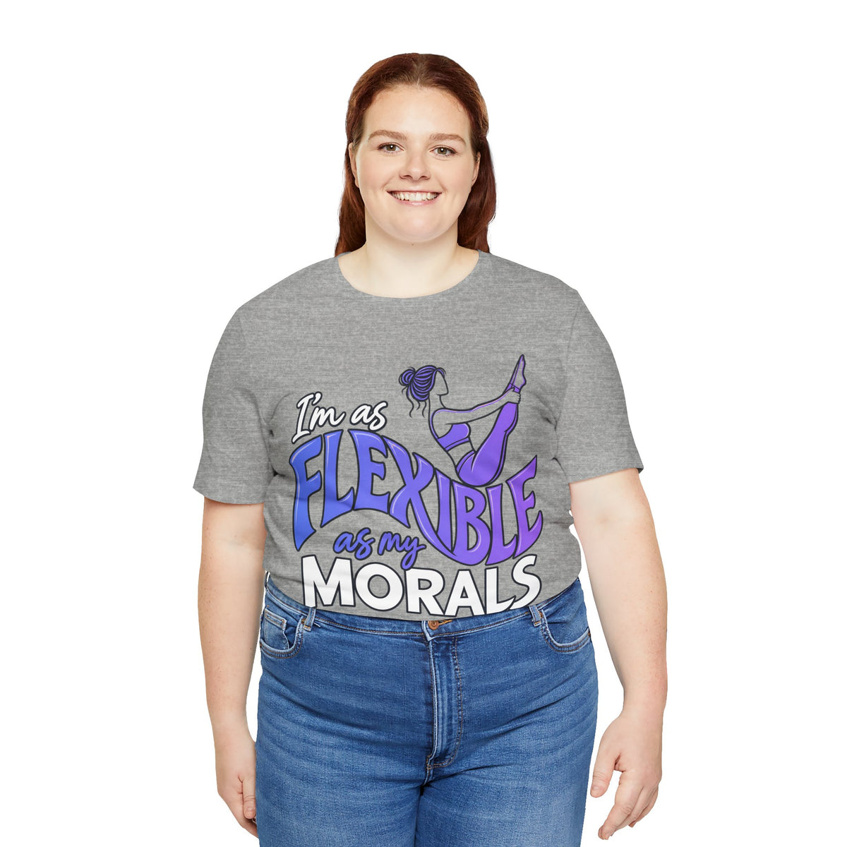 Flexible As My Morals Tee