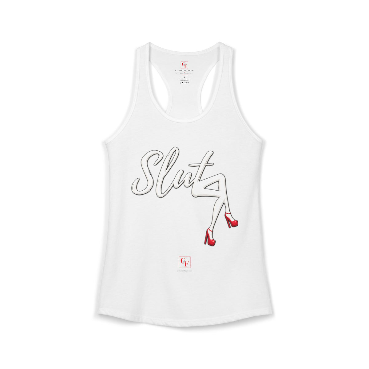 Slut Legs Racerback Tank