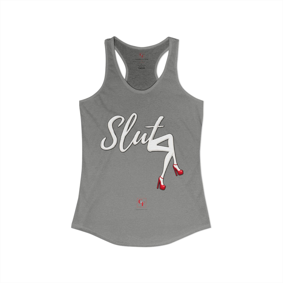 Slut Legs Racerback Tank