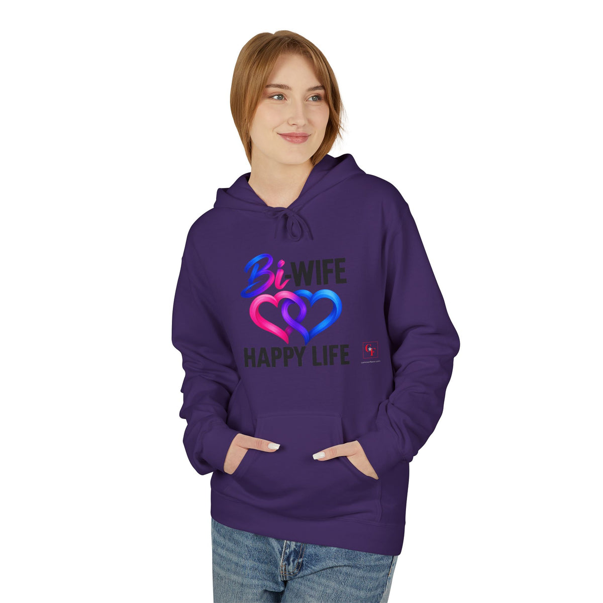 Bi Wife Happy Life Hoodie