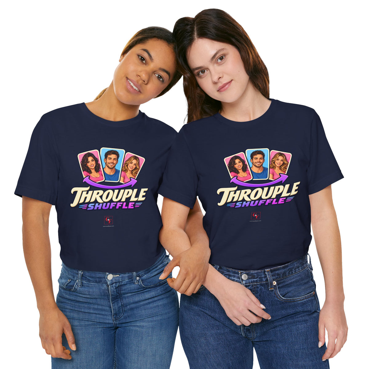 Throuple Shuffle Variation Tee