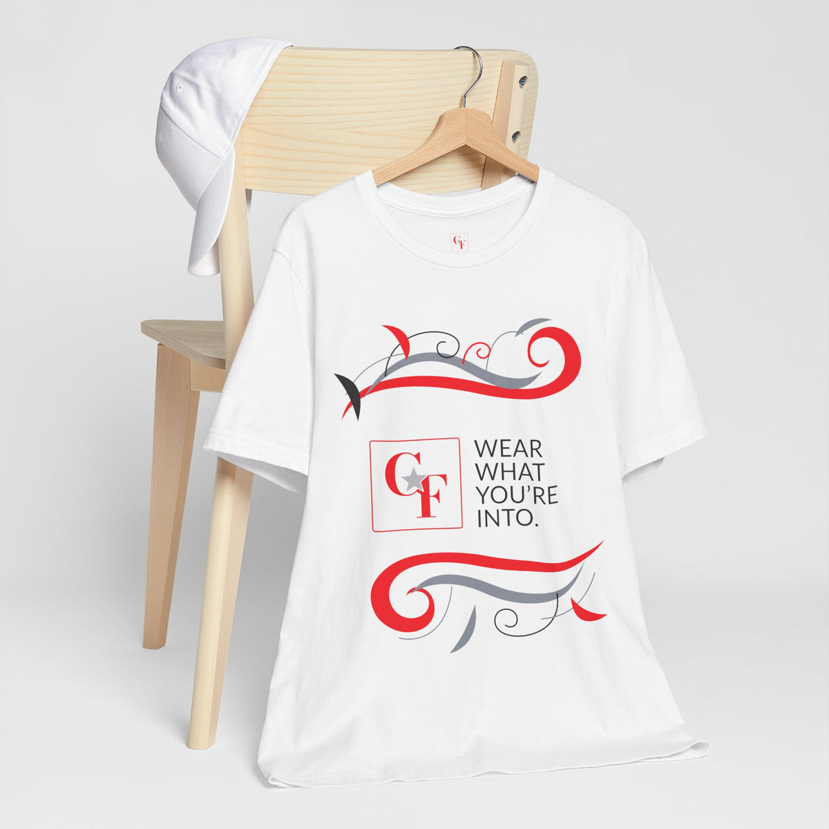 CF Originals "Wear What You're Into" Flowing Twist Tee