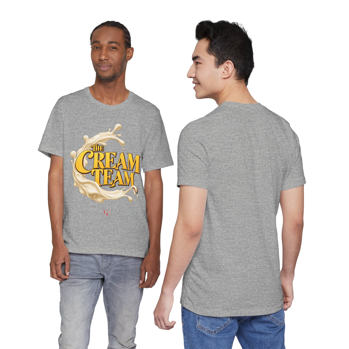 Cream Team Splash Tee