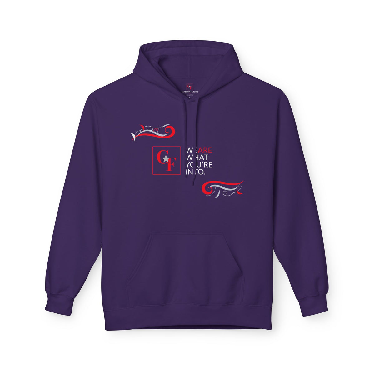 CF Originals "We Are What You're Into" Flowing Twist Hoodie