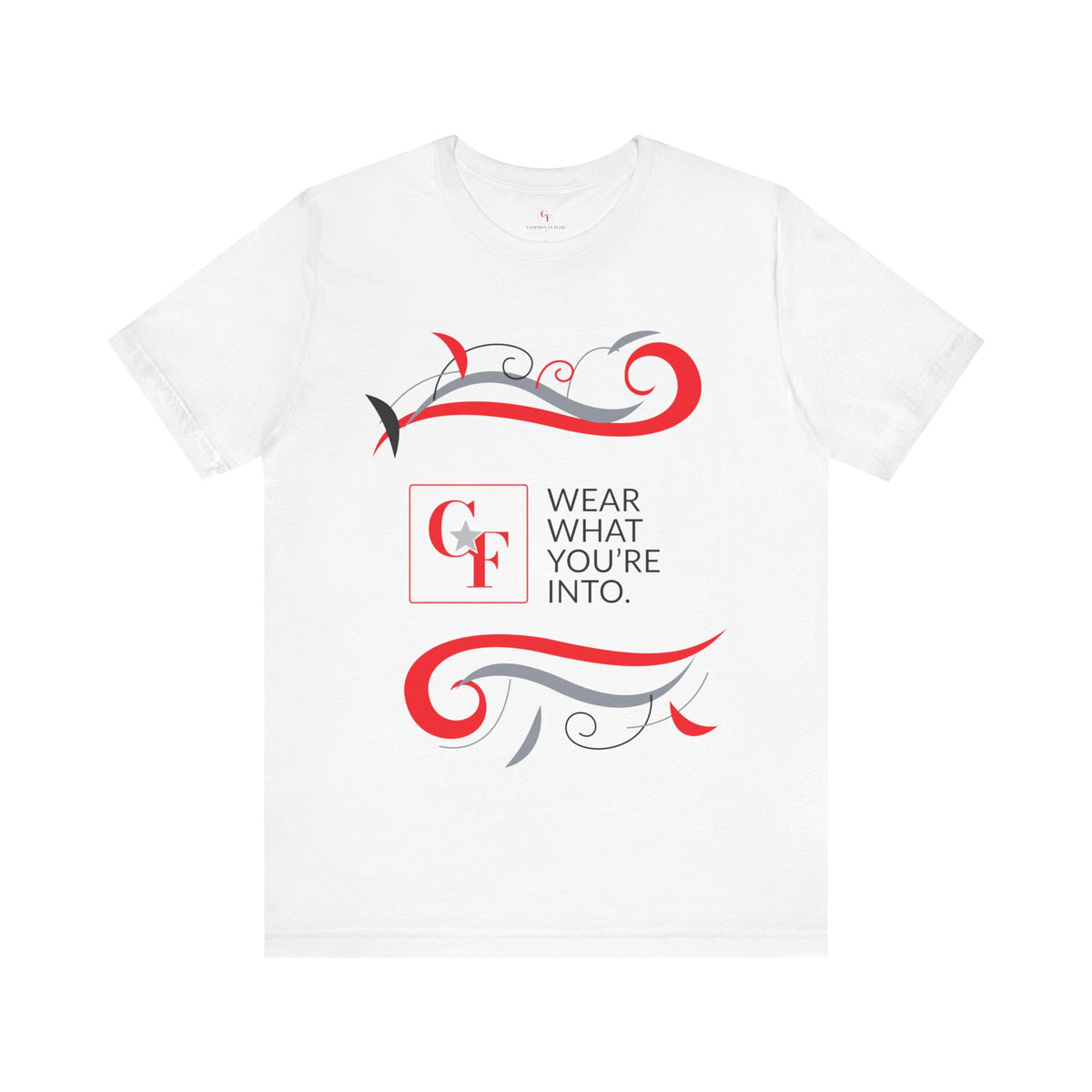 CF Originals "Wear What You're Into" Flowing Twist Tee