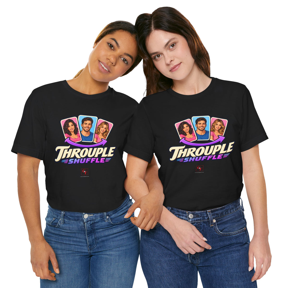 Throuple Shuffle Variation Tee