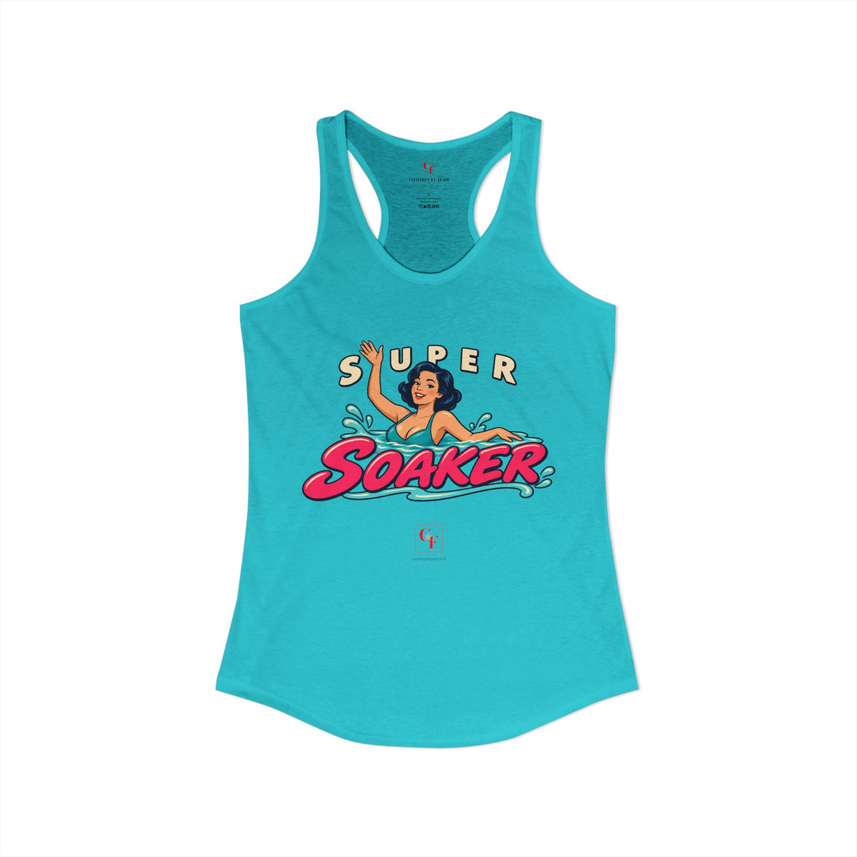 Super Soaker Female Variation Racerback Tank
