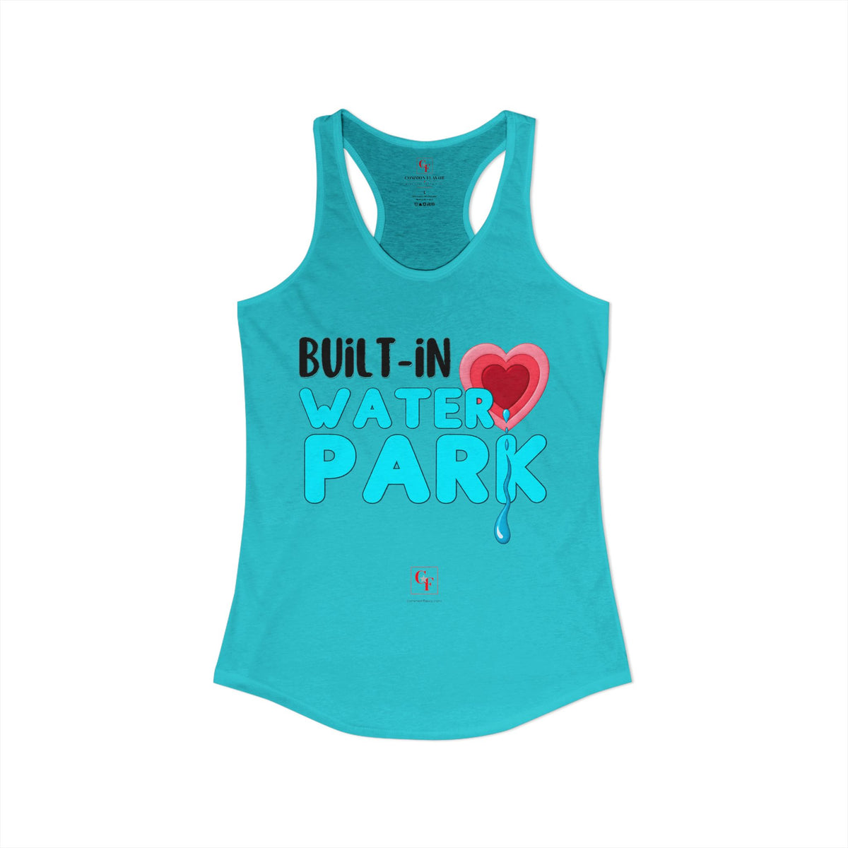 Built-In Water Park Original Depth Racerback Tank